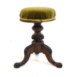 Victorian piano stool