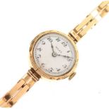 Rolex - Lady's 9ct gold wristwatch