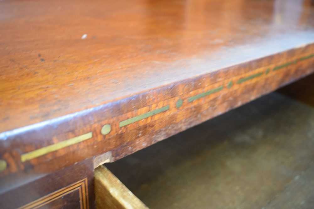 Regency brass-inlaid sideboard - Image 6 of 12