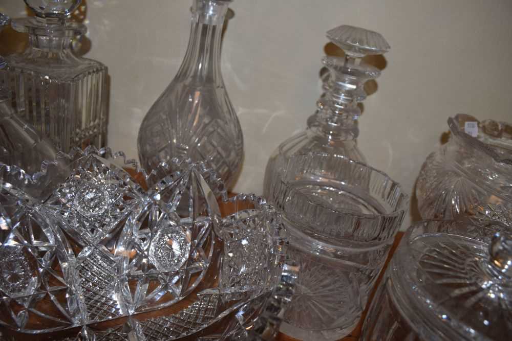 Quantity of cut glass - Image 4 of 5