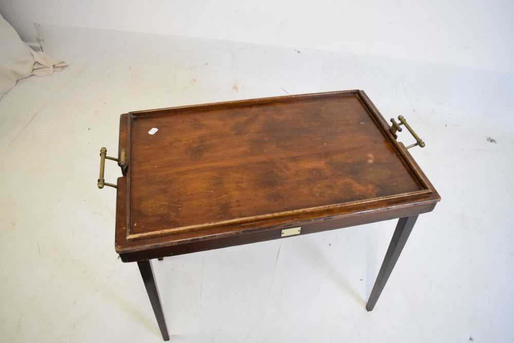 'The Osterley' patent folding tray table - Image 4 of 6