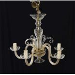 Circa 1970s chandelier, probably Czechoslovakian