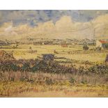 After Van Gogh - coloured lithographic print - 'La Moisson en Provence'