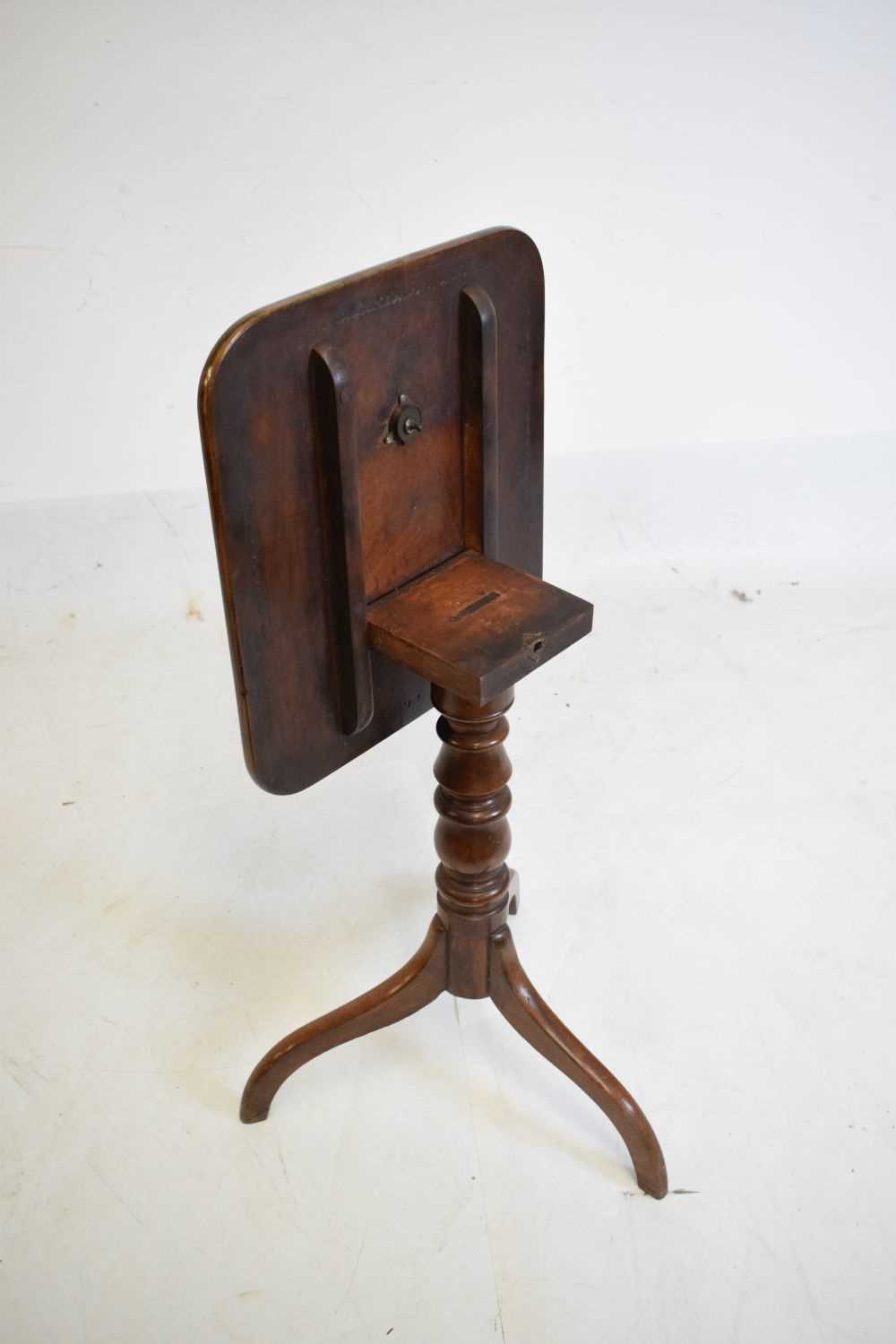 Victorian tripod occasional table - Image 2 of 4