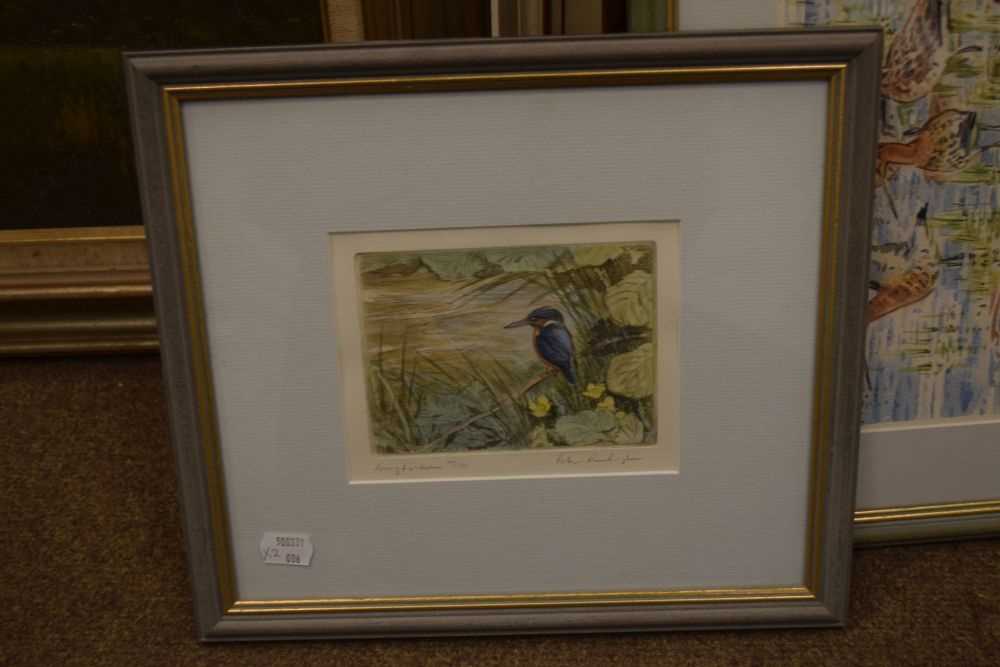 Peter Partington - watercolours - Black-tailed godwits, together with - Image 2 of 8
