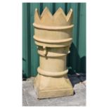 Crown chimney pot