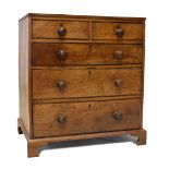 Chest of two over three drawers