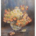 Maude Angell - Watercolour - still life of flowers