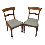 Pair of bar-back chairs