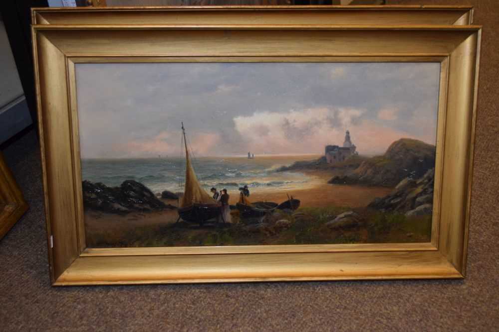 F.R. Offer - Pair of coastal oils, - Image 4 of 9