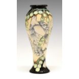 Limited edition Moorcroft vase - Dove/mistletoe