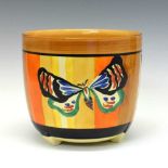 Clarice Cliff Fantasque 'Butterfly' pattern jardinière