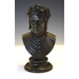 Bronze bust of Dante