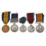 Major George Van Baerle Gillan medal group