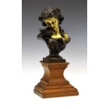 After Auguste Joseph Peiffer (French, 1832-1886) - bronze bust