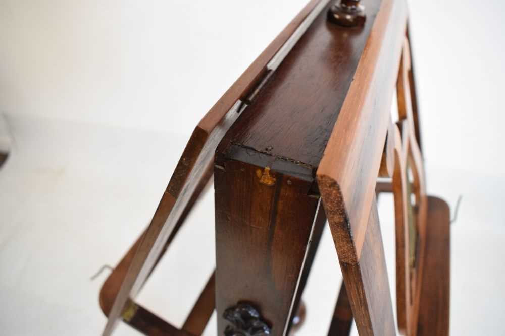 Victorian rosewood duet music stand - Image 5 of 9