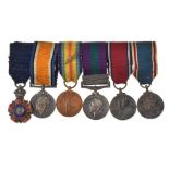 Miniature medals - Major George Gillan