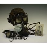 RAF Interest - Second World War Royal Air Force pilot headgear