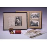 Edward VII Coronation postcard album, etc..