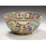 Modern Chinese Canton Famille Rose bowl