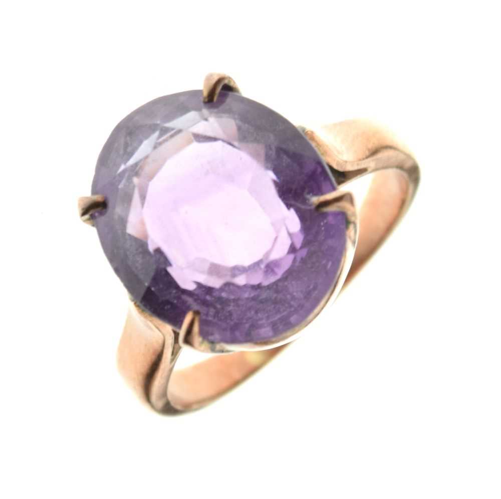 Amethyst ring