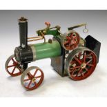 Mamod TE1A Live Steam Tractor (a/f), together with two boxed miniature grinding machines