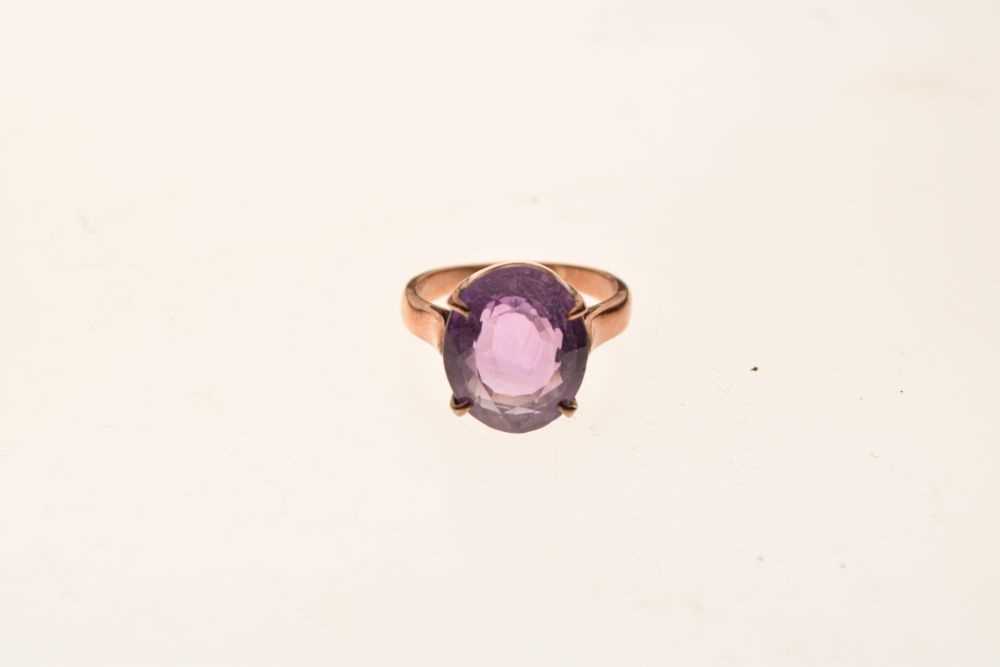 Amethyst ring - Image 2 of 5