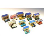 Quantity of boxed Matchbox cars