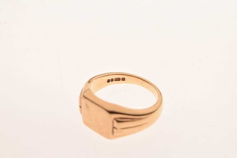 9ct gold signet ring, 12.8g - Image 5 of 5