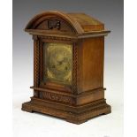 Junghans - German fruitwood mantel clock