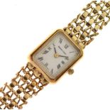 Beuche Girod - Lady's 9ct gold wristwatch
