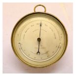 F.Cox, Newgate St. London aneroid barometer