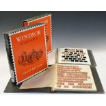 Two Windsor stamp albums of mainly mint Queen Victoria to Queen Elizabeth II stamps