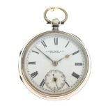 Silver pocket watch and gold-plated pocket watch