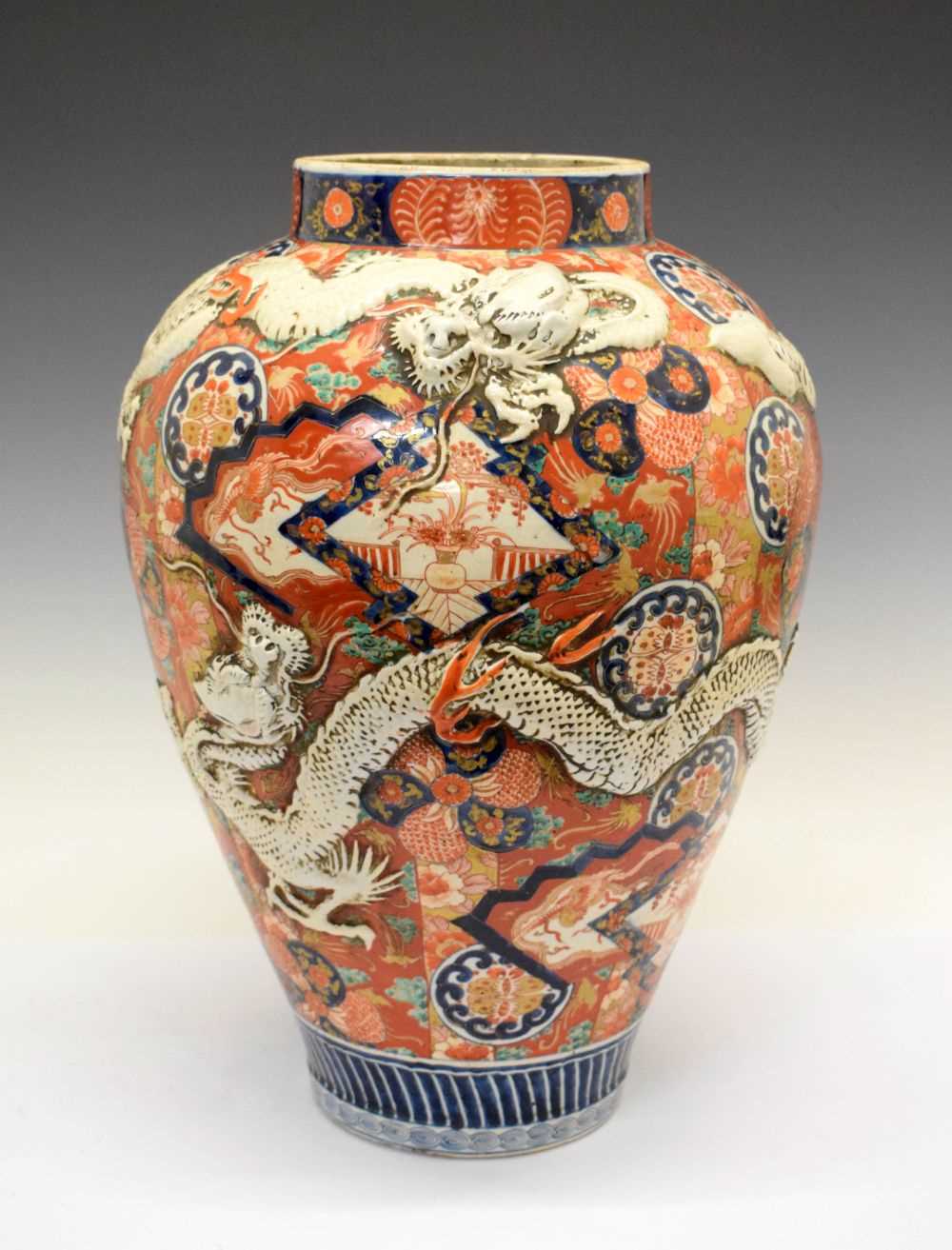 Large Imari vase