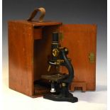 Cased Beck microscope