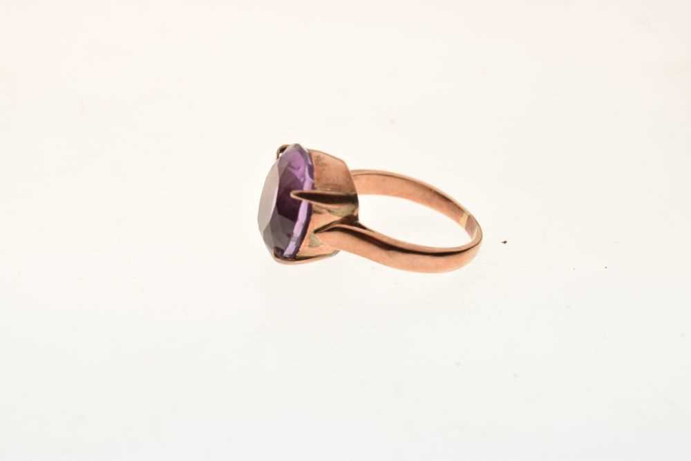 Amethyst ring - Image 3 of 5