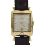 Circa.1940 Le Coultre wristwatch, 10K gold filled