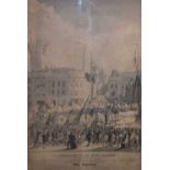 Bristol Interest - 19th Century engraving - 'In commemoration of the Grand Procession'