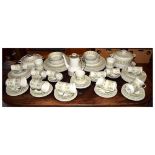 Quantity of Royal Doulton Samarra pattern dinner and tea wares