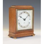 Elliott mahogany mantle timepiece