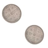 Coins - Two Victorian Godless Florins 1849