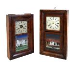 Two late 19th Century American wall clocks