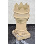 Stoneware Crown chimney pot