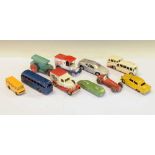 Quantity of vintage Dinky Toys diecast model vehicles, etc