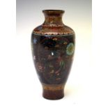 Japanese cloisonne vase