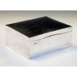 Edward VII silver table box