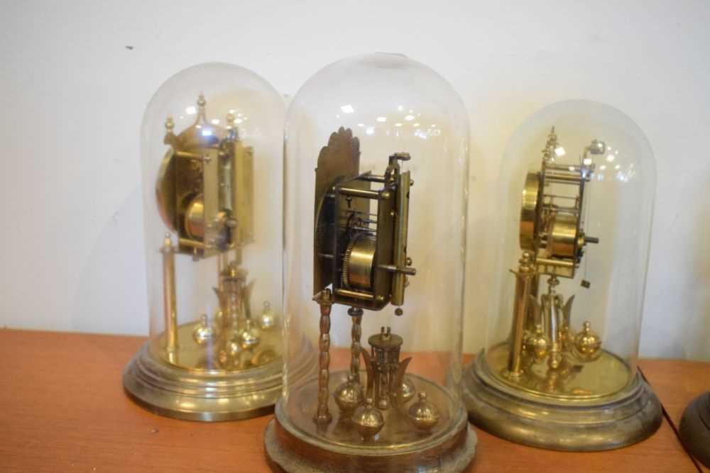 Five assorted torsion or anniversary clocks - Image 5 of 5