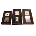 Three late 19th Century American wall clocks