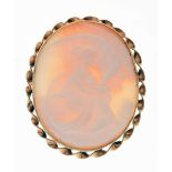 Cameo brooch